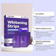 Purple Whitening Tooth Strips