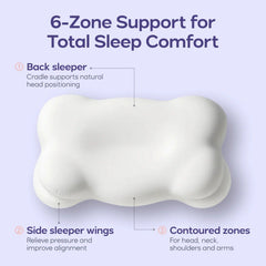 Cloud Memory Foam Side Sleeper Pillow