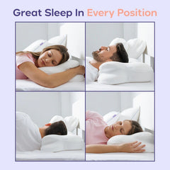 Cloud Memory Foam Side Sleeper Pillow