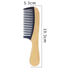 Bamboo Hair Comb for Women - Anti-Static Wooden Design