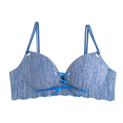 Seamless Girls' Underwear, Bra and Bustier Set