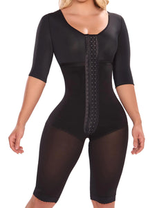 SHAPE CONCEPT Faja 372: Fajas Colombianas Moldeadoras Full Body Faja Body Shaper for Women High Compression Shapewear Black