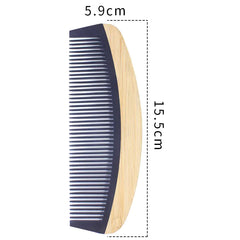 Bamboo Hair Comb for Women - Anti-Static Wooden Design
