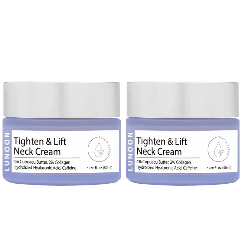 BEETUY Neck Firming Cream Tighten and Lift Neck Cream for Anti-Aging Moisturizer Tightening Lifting Sagging Skin and Hydrating Smoothes Fine Lines and Wrinkles -2 Pcs
