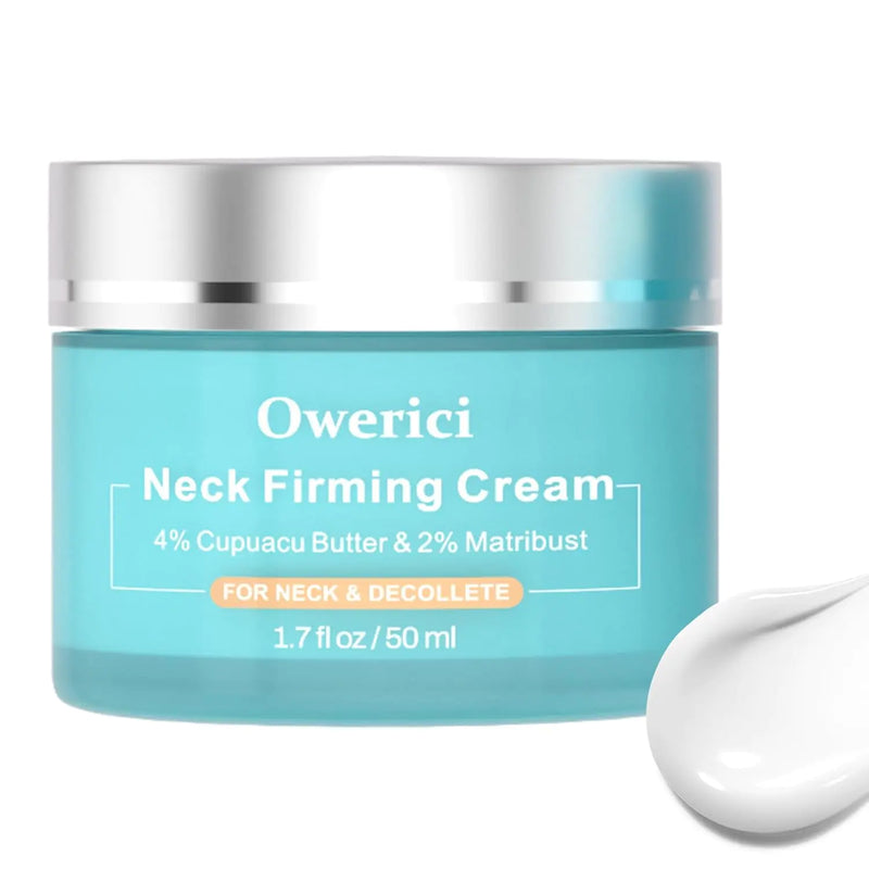 Owerici Neck Firming Cream Tighten and Lift Neck Cream Tightening Lifting Sagging Skin Tighten & Lift Neck Cream for Wrinkles Sagging Skin for an Even Skin Tone and Neck Lift