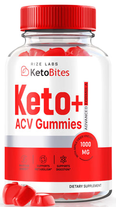 Keto Bites ACV Gummies All Natural Keto ACV Gummies for Advanced Weight Loss KetoBites Gummy Apple Cider Vinegar Supplement Official Keto + ACV Reviews (60 Gummies)